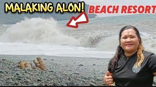 MALAKING ALON! /BIG 🌊WAVES BOLOBOLO Agusan del Norte🇵🇭