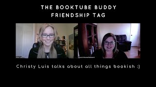 Introduce Your Booktube Buddy Tag | Christy Luis shares reading habits, bookish goals, and more!