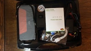 Maxeeder S0100 Power Supply And Air Compressor Set Unboxing