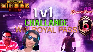 bgmi 1v1 tdm win royal pass || canquror rank push || #shortsfeed #livestream #1v1