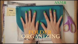 ASMR Paper Organizing (No Talking)🧾📰📋