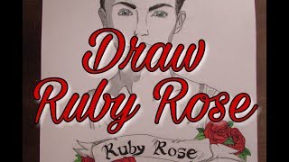 How to draw Ruby Rose ~ long version (x8)