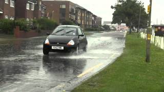 Canvey Island Essex in the Rain August 24th 2013