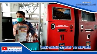 Mesin Canggih Cetak KTP Tak Berfungsi