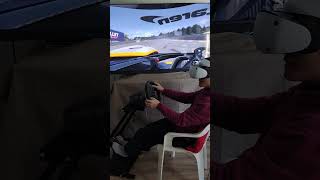 McLaren VR crash