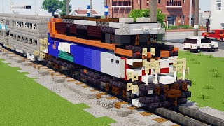 Minecraft Metra EMD F59PH Train Tutorial