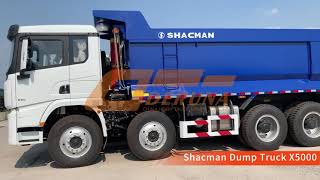 Revolutionizing the Roads: Shacman X5000 Dump Truck Showcase!