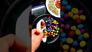 Wondrous Dropping of Colorful Sweets #shortsvideo #sweet #colorful