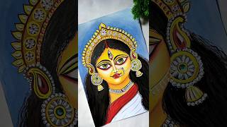 Durga Maa Painting❤️ #art #satisfying #shorts #shortvideo #viralvideo #trending #youtubeshorts #diy