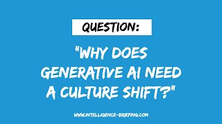 Why Does Generative AI Need A Culture Shift? (Guest: Conor Grennan)