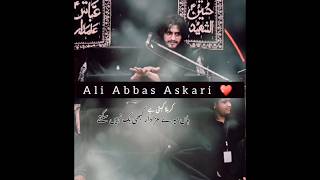 Shab e ranj o gham karachi🙏 zakir ali abbas askari ♥️ #status #trending #viralvideo #shorts