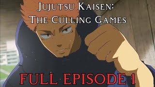 Jujutsu Kaisen: The Culling Games Episode 1 (Animated by @Kiozoh)