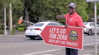 Let’s Go for ZERO! – SunRail Safety Campaign 2019