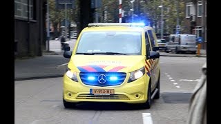 Brandweer en Ambulances met spoed in Amsterdam en Weesp