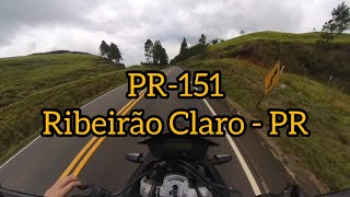 Descida da serra de Ribeirão Claro (PR-151)