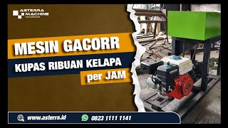 Mesin Pengupas Sabut Kelapa, Tetap Aman Mengolah Ribuan Kelapa | Whatsapp: +62 823-1111-1141