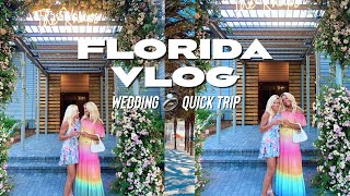 FLORIDA VLOG | wedding + quick trip to Seaside