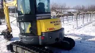 New Holland Kobelco E50B SR Mini #Excavator #Walkaround