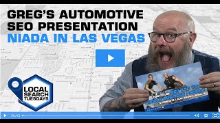 Greg's Automotive SEO Presentation: NIADA in Las Vegas