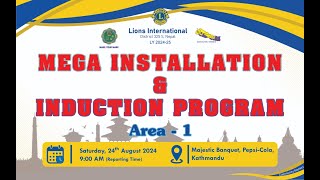 MEGA INSTALLATION & INDUCTION PROGRAM DISTRICT 325 S, NEPAL.