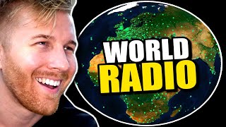 Spying on Different Radio Stations Around the World...