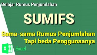 Rumus SUMIFS Excel