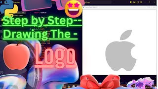 Python Turtle Tutorial | Drawing the Apple Logo Step by Step 🍎