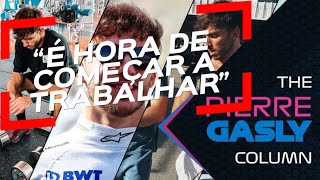 'É hora de começar a trabalhar' – Pierre Gasly leva você aos bastidores da Fórmula 1