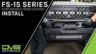 2021 Ford Bronco | FS-15 Series Front Bumper Install