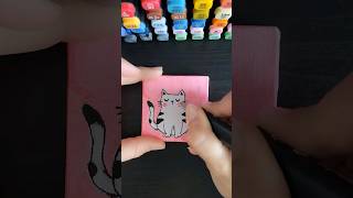 Drawing a sweet cat 🥰✨️ #shorts #drawing #cute #diy #creative #cats