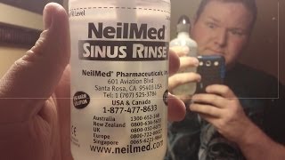 NeilMed Sinus Rinse Demo (Review in Description)