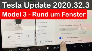 Tesla Softwareupdate 2020.32.3 - Fenster & Türen