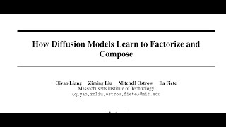 How Diffusion Models Learn to Factorize and Compose