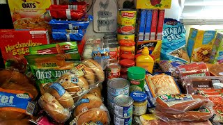 GIANT ALDI ONCE A MONTH GROCERY HAUL AUGUST 2020 [$200 BUDGET]*stocking up*