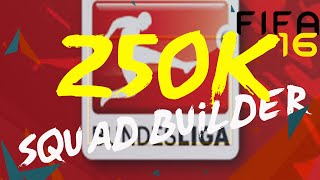 FIFA 16 - Bundesliga 250k Squad Builder