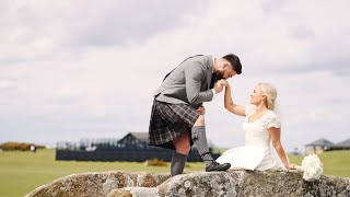 Beautiful St Andrews Wedding Teaser - Emily & Ross -Old Course Hotel