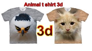 Top Best Animal t shirt 3d 2019