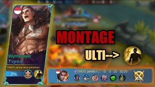 GAMEPLAY TEGREAL MONTAGE ?? Ulti Flicker | bestbuild terkuat Tegreal❗ Mobile Legend