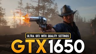 RDR 2 | Ultra Graphics With Quality Settings | GTX 1650 | Performance Tasted.