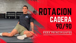 ✅COMO hacer 90 90 de CADERA SENTADO | Desbloquea tu cadera🔥