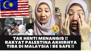 AKHIRNYA RAKYAT PALESTINE TIBA DI MALAYSIA | 😭SUSAH BERHENTI NANGIS