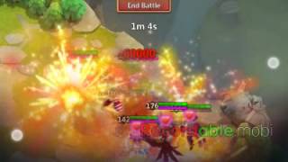 Castle Clash: Stun demon boss lvl 170