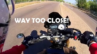 Running Wide On A Corner | Close Call