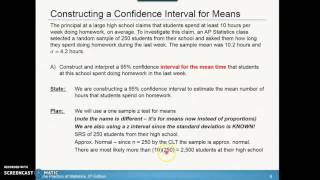 7.3 Estimating a Population Mean Part 1