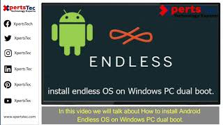 How to install Android Endless OS on Windows PC with dual boot