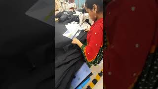 Zipper Attach with Pocket Using Pattern #shorts #sewingmachine #RMG #garments #rmg_manufacturing