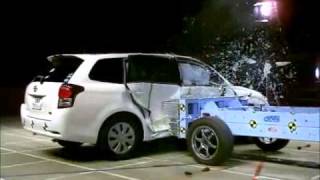 Crash Test 2012- Toyota Corolla Axio / Fielder (Side Impact) JNCAP