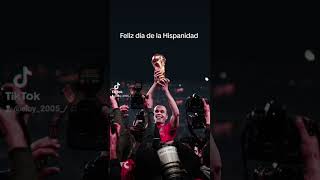 FELIZ DÍA DE LA HISPANIDAD 🇪🇸 #hispanidad #futbol #laroja #españa #iniesta #andrésiniesta #parati