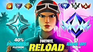 Platinum to Unreal Console Reload Speedrun (Fortnite Ranked)