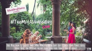 TheMitAliWedding | WeddingNama | Save The Date (The One with the dogs!)